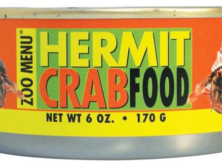 Zoo Med Hermit Crab Canned Reptile Wet Food 1ea 6 oz For Sale