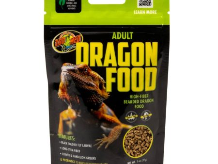 Zoo Med Adult High Fiber Dragon Food 1ea 1oz. For Sale