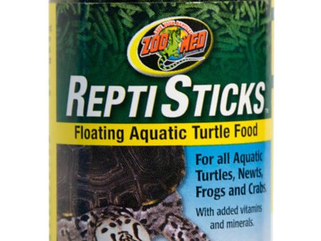 Zoo Med Reptisticks Floating Aquatic Turtle Dry Food 1ea 1 oz For Sale