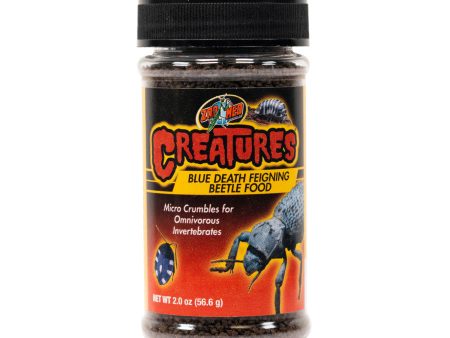 Zoo Med Creatures Blue Death Feigning Beetle Food 1ea 2 oz Cheap