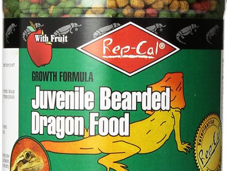 Rep-Cal Research Labs Growth Formula Juvenile Bearded Dragon Dry Food 1ea 12 oz Online Hot Sale