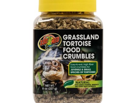 Zoo Med Grassland Tortoise Food Crumbles 1ea 8oz. Cheap