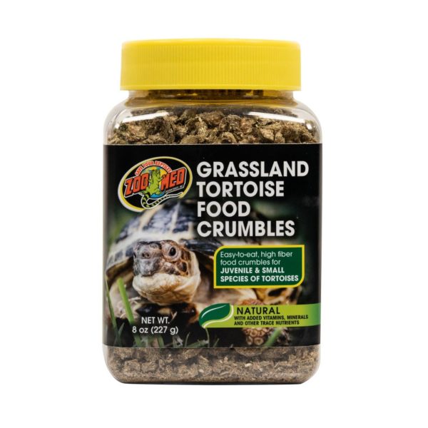 Zoo Med Grassland Tortoise Food Crumbles 1ea 8oz. Cheap