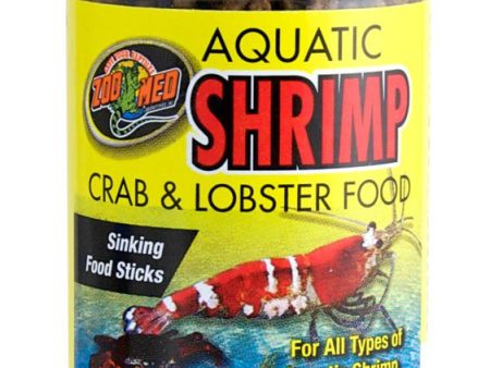 Zoo Med Aquatic Shrimp Crab & Lobster Dry Food 1ea 2.5 oz For Sale