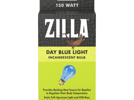 Zilla Incandescent Bulbs Day Blue 1ea 150 W Online Sale