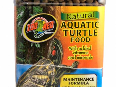 Zoo Med Aquatic Turtle Food Maintenance Formula Dry Food 1ea 45 oz Supply