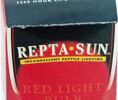 Fluker s Repta-Sun Incandescent Reptile Red Heat Bulb 1ea 60 W on Sale