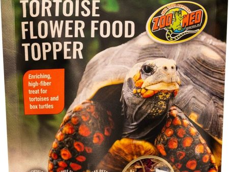 Zoo Med Tortoise & Box Turtle Flower Food Topper 1ea 0.21 oz For Cheap