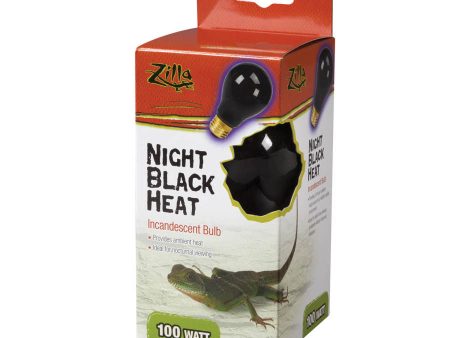 Zilla Incandescent Bulbs Night Black 1ea 100 W on Sale