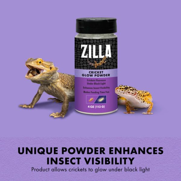 Zilla Cricket Glow Powder 1ea 4 oz For Discount