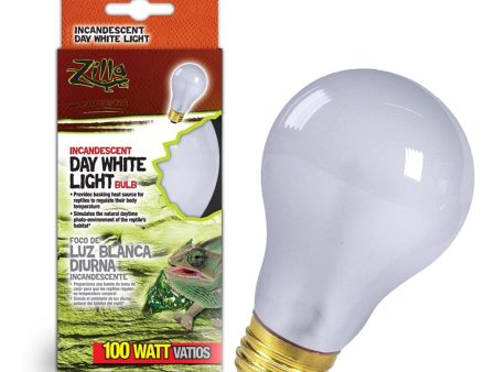 Zilla Incandescent Bulbs Day White 1ea 100 W For Cheap