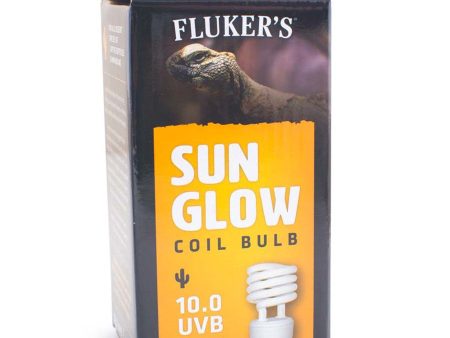 Fluker s Sun Glow 10.0 UVB Desert Coil Bulb White 1ea 26 W For Sale