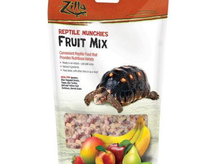 Zilla Reptile Munchies Fruit Mix Black 1ea 2.5 oz Cheap