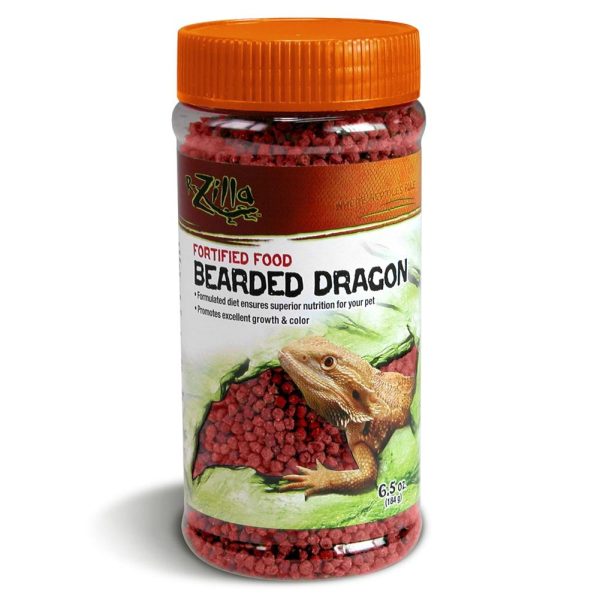 Zilla Bearded Dragon Extruded Food Pellets 1ea 6.5 oz Cheap