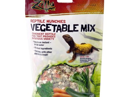 Zilla Reptile Munchies Vegetable Mix 1ea 4 oz Discount