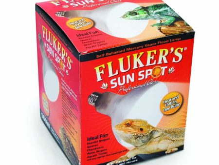 Fluker s Sun Spot Mercury Vapor Bulb White 1ea 160 W Sale