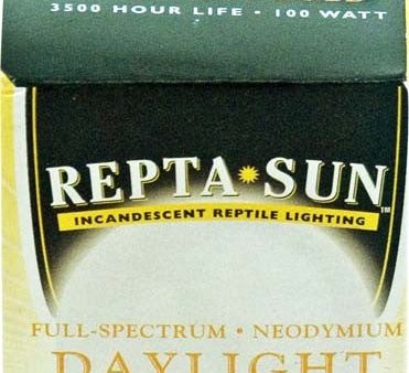 Fluker s Repta-Sun Full-Spectrum Neodymium Daylight Bulb 1ea 100 W For Cheap