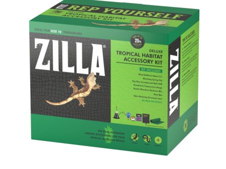 Zilla Tropical Habitat Accessory Kit 1ea For Discount