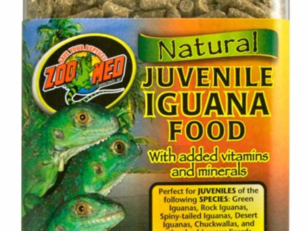 Zoo Med All Natural Juvenile Iguana Dry Food 1ea 10 oz Supply