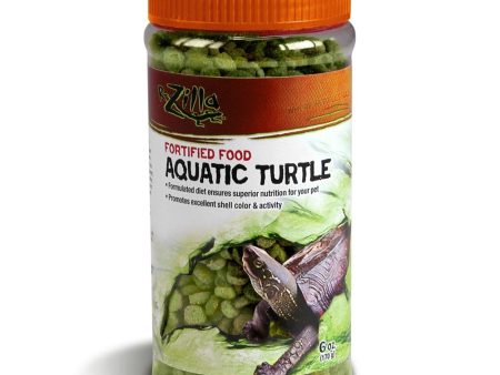 Zilla Aquatic Turtle Extruded Food Pellets 1ea 6 oz Hot on Sale