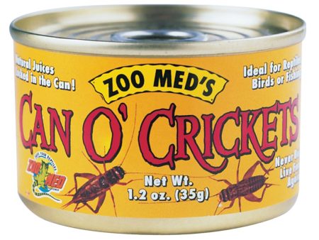 Zoo Med Can O  Adult Crickets Reptile Wet Food 1ea 1.2 oz Online now