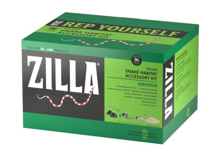 Zilla Snake Habitat Accessory Kit 1ea Hot on Sale