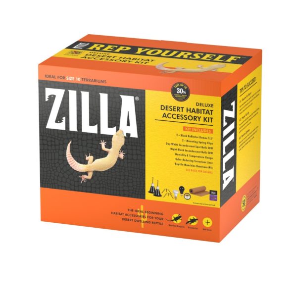 Zilla Desert Habitat Accessory Kit 1ea Fashion