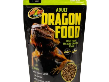 Zoo Med Adult High Fiber Dragon Food 1ea 4.5oz. Supply