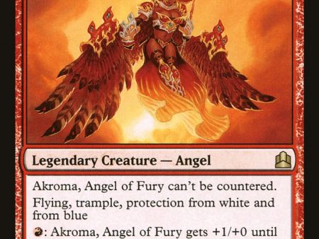 Akroma, Angel of Fury [Commander 2011] Discount