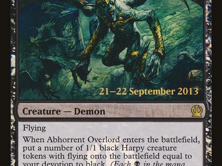 Abhorrent Overlord [Theros Prerelease Promos] For Cheap