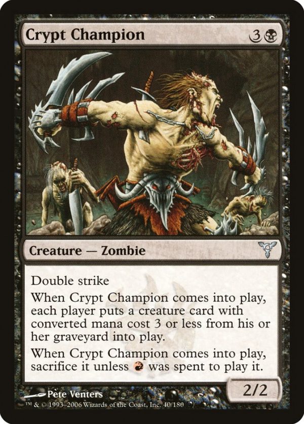 Crypt Champion [Dissension] For Discount