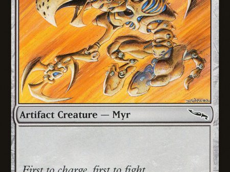 Alpha Myr [Mirrodin] on Sale