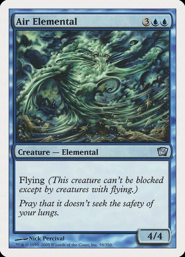 Air Elemental [Ninth Edition] For Cheap