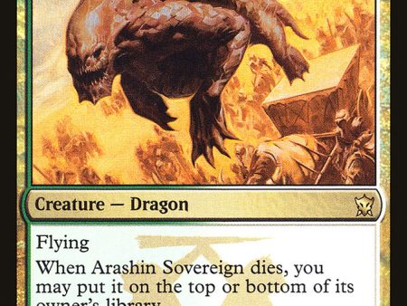 Arashin Sovereign (Intro Pack) [Dragons of Tarkir Promos] Supply