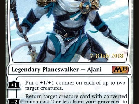 Ajani, Adversary of Tyrants [Core Set 2019 Prerelease Promos] Supply