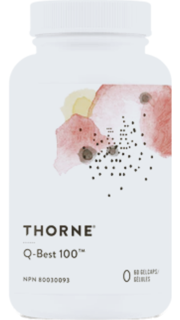 Thorne CoQ10   formerly Q Best 100 (60 Softgels) Supply