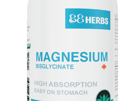 88Herbs Magnesium Bisglycinate 90 Veggie Caps For Discount