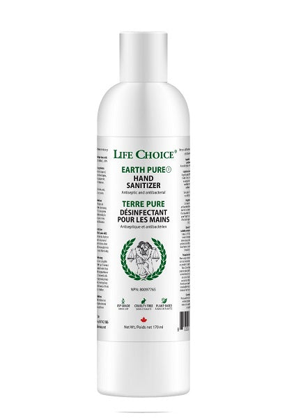 Life Choice Earth Pure Hand Sanitizer Gel 170ml For Discount