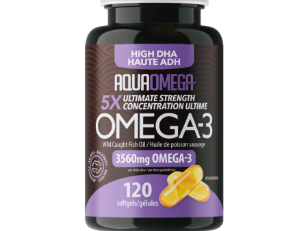 AquaOmega 5X Ultimate Strength DHA Softgels Online