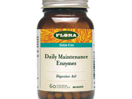 Flora Daily Maintenance Digestive Enzymes (60 VegCaps) Online Sale