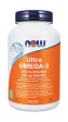 NOW Ultra Omega-3 Molecularly Distilled 1000mg For Sale