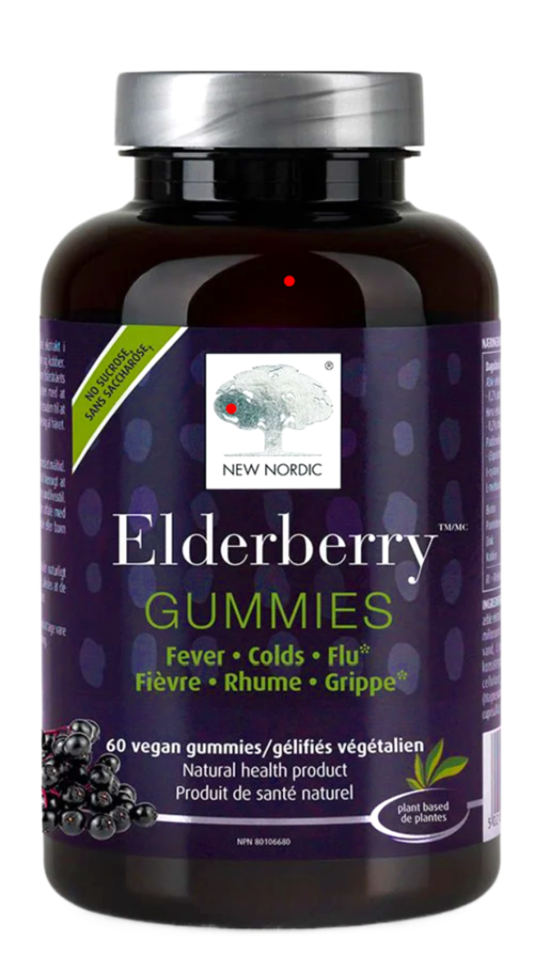 New Nordic Elderberry Gummies (60 Vegan Gummies) Online Sale