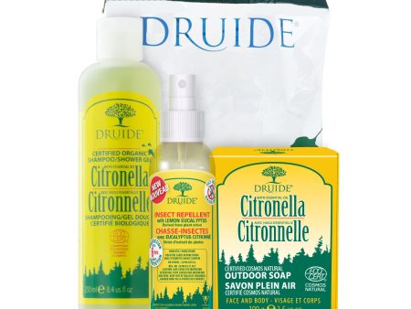 Druide Citronella Outdoor Adventure Kit (3pc Kit) Sale