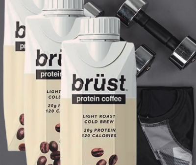 Brust Light Roast Protein Coffee 330ml Cheap