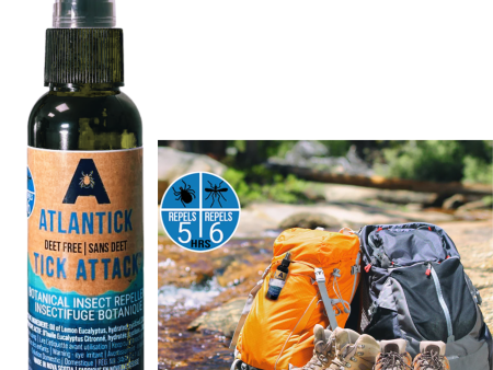 Atlantick TickAttack Botanical Insect Repellent 60 ml Hot on Sale