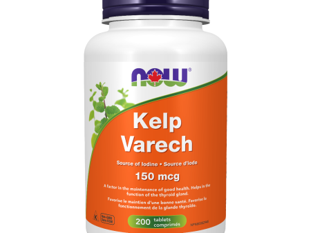 NOW Foods Kelp 150mcg, 200 Tablets on Sale